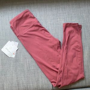 Wine colored super soft yoga pants